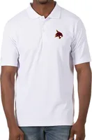 Antigua Men's Texas State Bobcats Legacy Pique White Polo