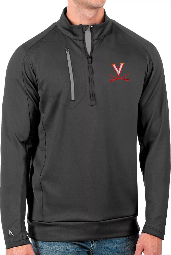 Antigua Men's Virginia Cavaliers Generation Half-Zip Pullover Shirt