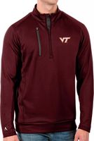 Antigua Men's Virginia Tech Hokies Maroon Generation Half-Zip Pullover Shirt