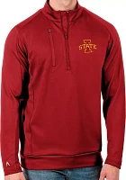 Antigua Men's Iowa State Cyclones Cardinal Generation Half-Zip Pullover Shirt