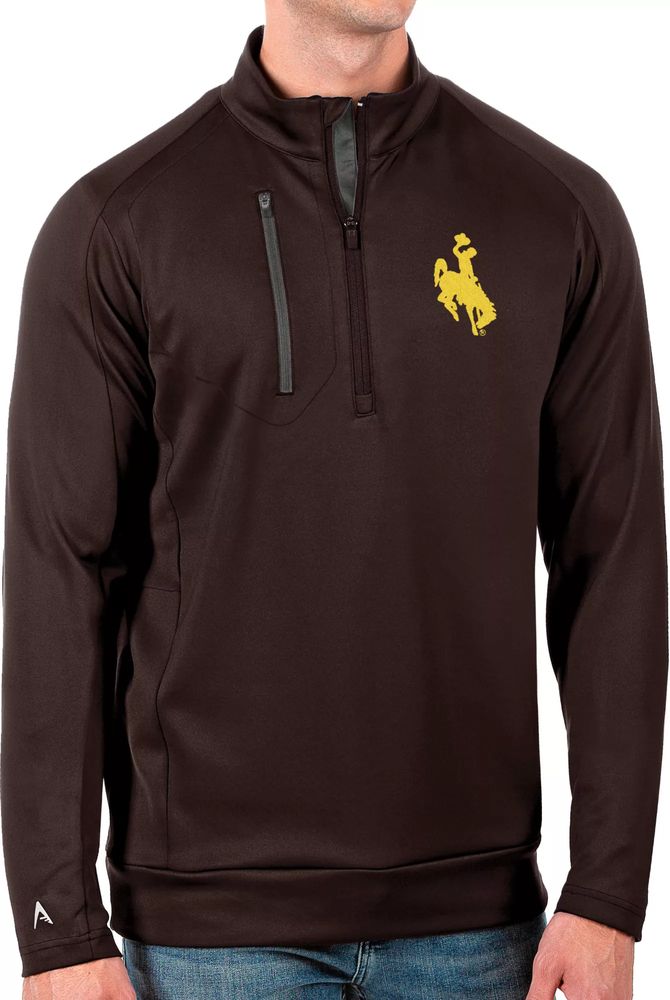 Men's Brown Wyoming Cowboys Long Sleeve T-Shirt