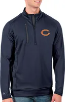 Antigua Men's Chicago Bears Navy Generation Half-Zip Pullover