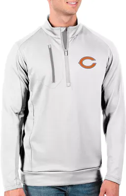 Antigua Men's Chicago Bears Generation Half-Zip Pullover