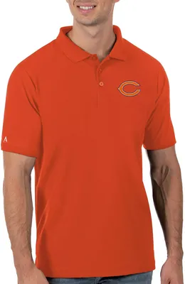 Antigua Men's Chicago Bears Legacy Pique Polo