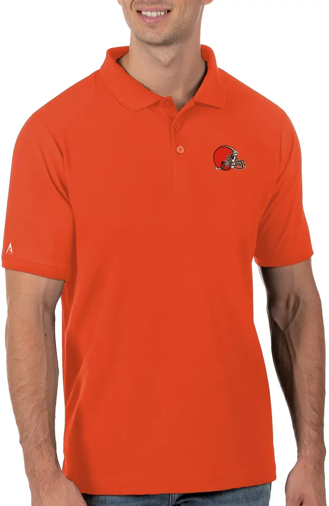 Antigua Men's Cleveland Browns Legacy Pique Polo