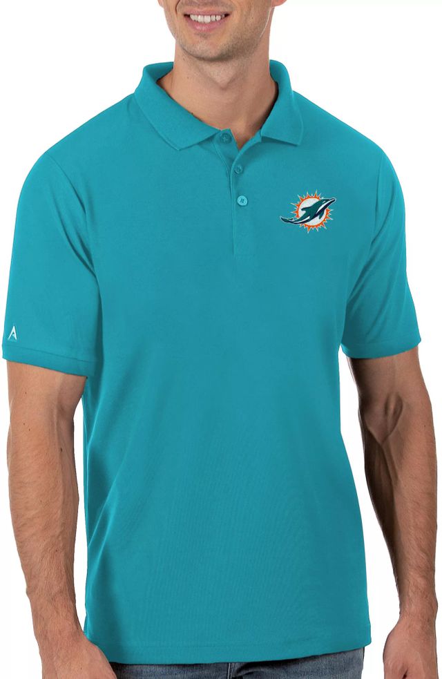 Dick's Sporting Goods Antigua Men's Miami Dolphins Balance Polo