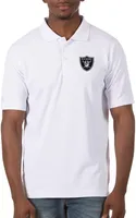 Antigua Men's Las Vegas Raiders Legacy Pique Polo