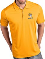 Antigua Men's Los Angeles Rams Gold Tribute Performance Polo