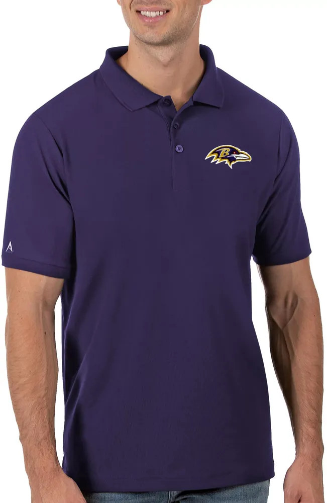 Antigua Men's Baltimore Ravens Legacy Pique Polo