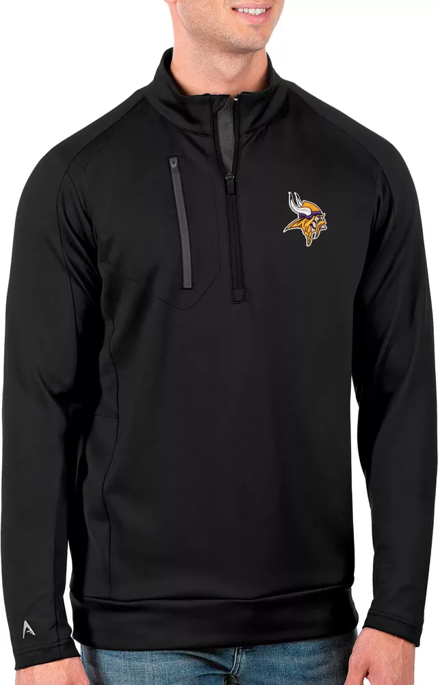 Antigua Men's Minnesota Vikings Generation Half-Zip Pullover