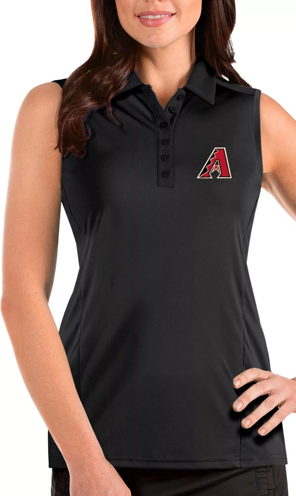 Dick's Sporting Goods Antigua Women's Arizona Diamondbacks Black Tribute  Sleeveless Polo