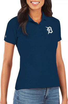 Antigua Womens Detroit Tigers Compass Golf Polo