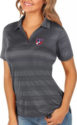 Antigua Women's Houston Astros Compass Navy Polo