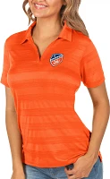 Antigua Women's FC Cincinnati Orange Compass Polo