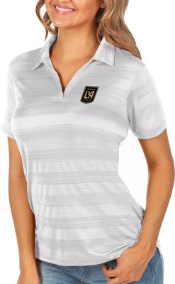 Dick's Sporting Goods Antigua Women's Los Angeles Dodgers Tribute White  Performance Polo