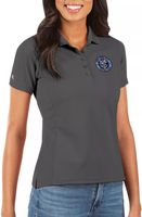 Antigua Women's New York City FC Grey Legacy Pique Polo