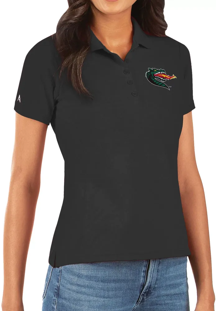 Antigua Women's UAB Blazers Legacy Pique Black Polo