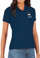 Antigua Women's UConn Huskies Legacy Pique Polo