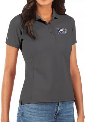 Antigua Women's Georgia Southern Eagles Grey Legacy Pique Polo