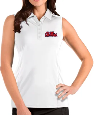 Antigua Women's Ole Miss Rebels Tribute Sleeveless Tank Top