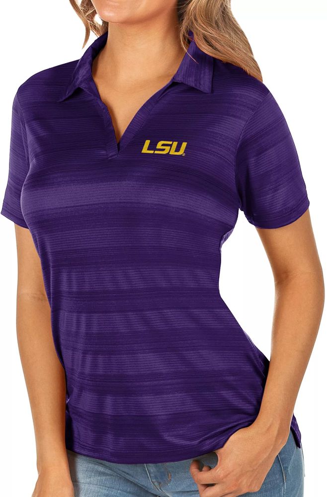 Antigua Women's LSU Tigers Compass Polo