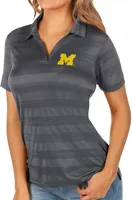 Antigua Women's Michigan Wolverines Compass Polo