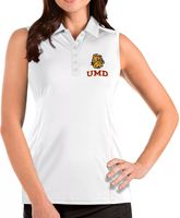 Antigua Women's Minnesota-Duluth Bulldogs Tribute Sleeveless Tank Top