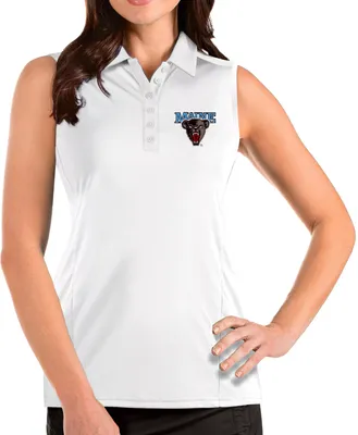 Antigua Women's Maine Black Bears Tribute Sleeveless Tank Top