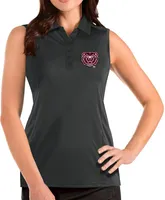 Antigua Women's Missouri State Bears Grey Tribute Sleeveless Tank Top