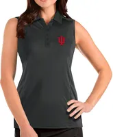 Antigua Women's Indiana Hoosiers Grey Tribute Sleeveless Tank Top