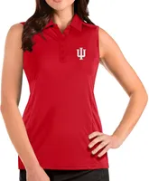 Antigua Women's Indiana Hoosiers Crimson Tribute Sleeveless Tank Top