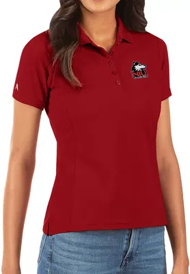 Antigua Women's Northern Illinois Huskies Cardinal Legacy Pique Polo