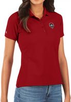 Antigua Women's New Mexico Lobos Cherry Legacy Pique Polo