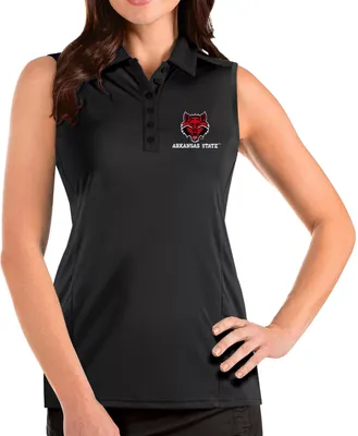 Antigua Women's Arkansas State Red Wolves Tribute Sleeveless Tank Top