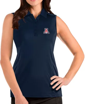 Antigua Women's Arizona Wildcats Navy Tribute Sleeveless Tank Top