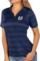 Antigua Women's Utah State Aggies Blue Compass Polo