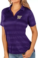 Antigua Women's Washington Huskies Compass Polo