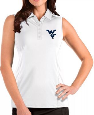 Antigua Women's West Virginia Mountaineers Tribute Sleeveless Tank Top