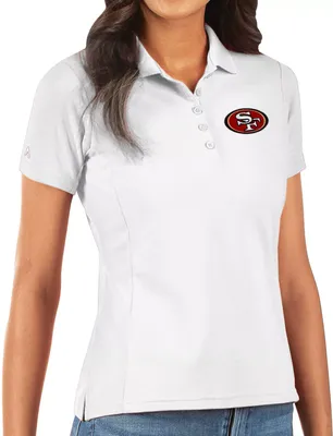 Antigua Women's San Francisco 49ers Legacy Pique Polo