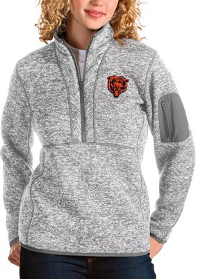 Antigua Apparel / Women's Chicago Bears Navy Revolve Full-Zip Jacket