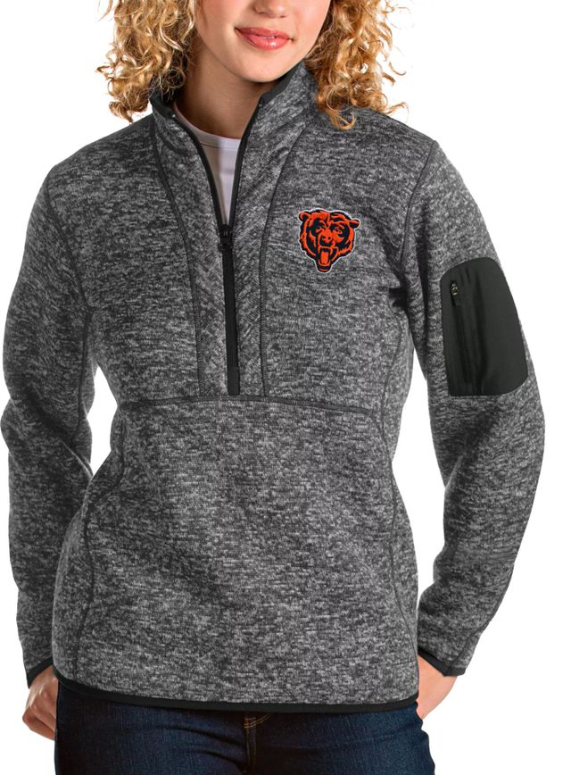 Cincinnati Bengals Antigua Women's Squad Pullover Top - Gray/White