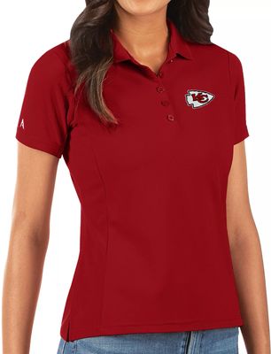 Antigua Women's Kansas City Chiefs Legacy Pique Polo