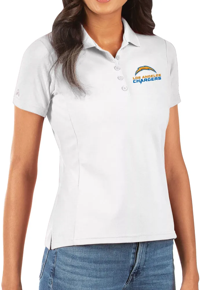 Antigua Women's Los Angeles Chargers Legacy Pique Polo