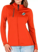 Antigua Women's Miami Dolphins Generation Full-Zip Jacket