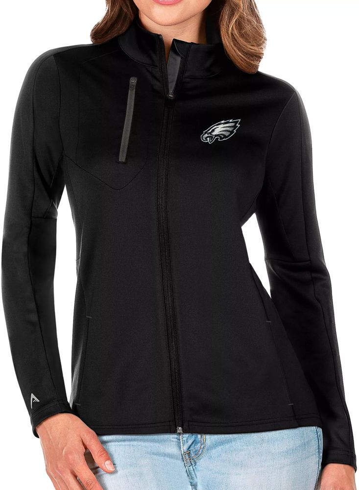 Dick's Sporting Goods Certo Women's Philadelphia Eagles Logo Charcoal Crop T -Shirt