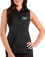 Antigua Women's New York Jets Tribute Sleeveless Performance Polo