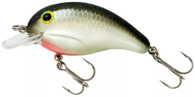 Bandit 100 Series Crankbait, Silver Minnow