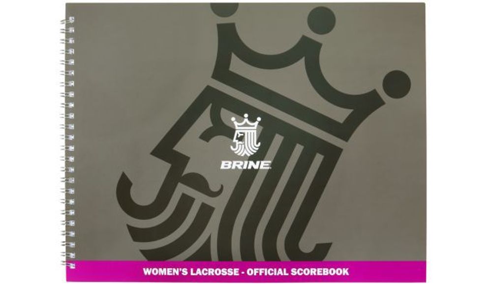 Brine Women's Lacrosse Coach's Scorebook