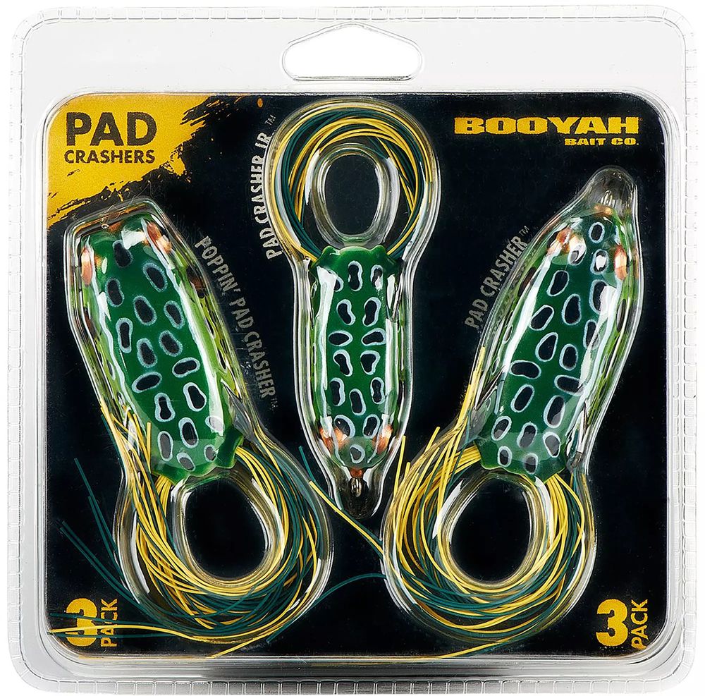 Dick's Sporting Goods BOOYAH Pad Crasher Frog Assortment 3-Pack