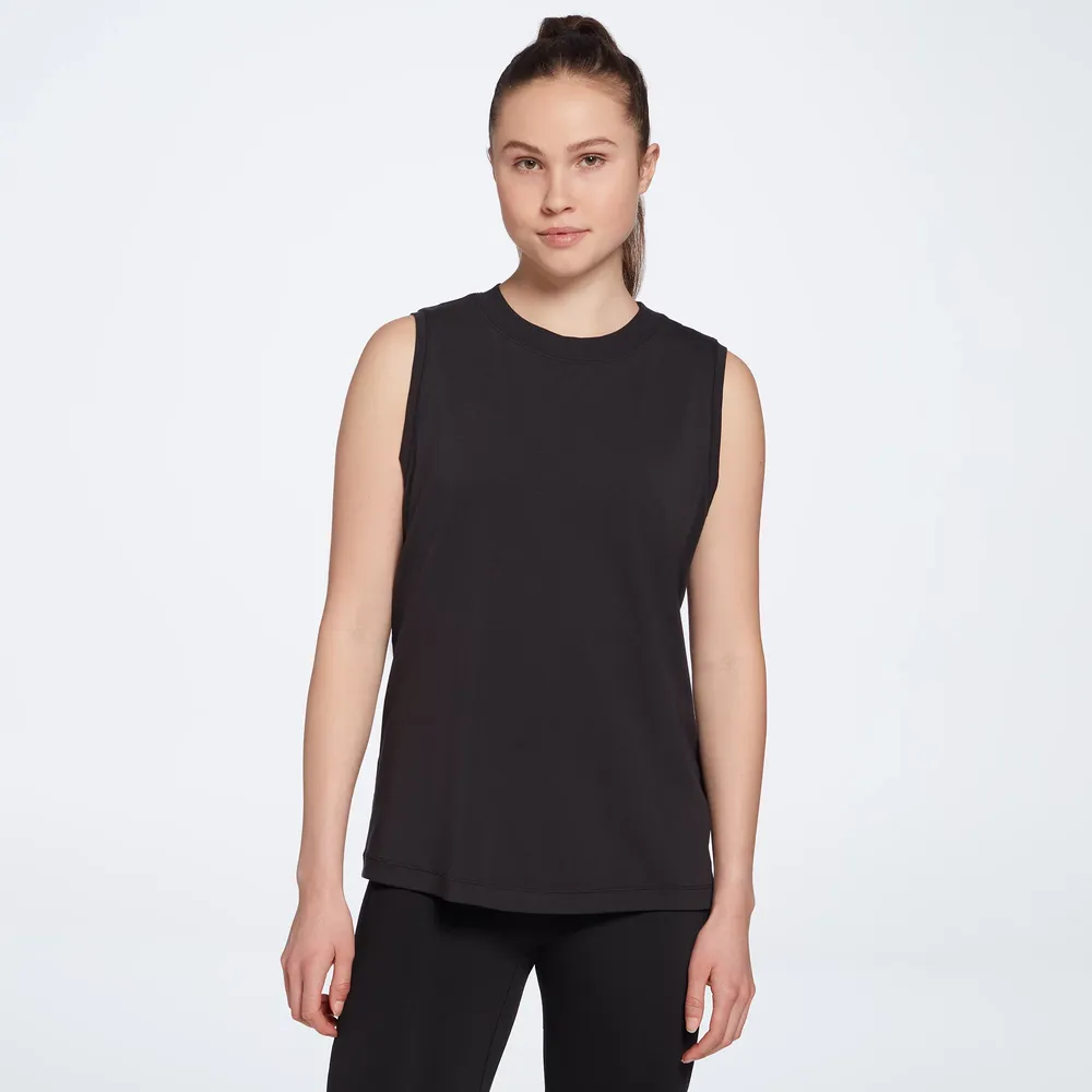 CALIA Women's Everyday Boyfriend Tank